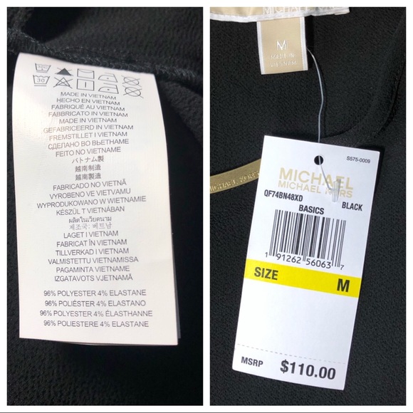 MICHAEL Michael Kors Cold Shoulder Blouse - Picture 8 of 8